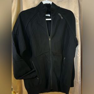 Gymshark zip up. Size large, black in colour